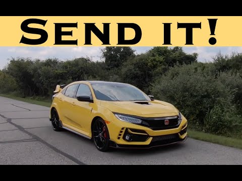 The 2021 Honda Civic Type R Limited Edition puts on a stamp and sends it