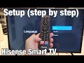 Hisense Smart TV How To Setup Step By Step From Beginning