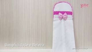 Porta Fraldas Rainha Pink | Ref: 62616