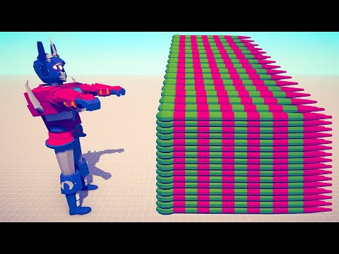 OPTIMUS PRIME vs EVERY GOD - Totally Accurate Battle Simulator TABS