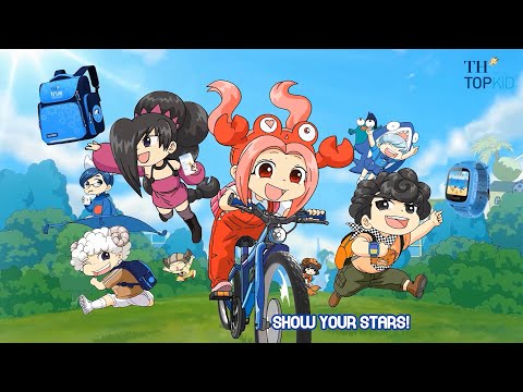 UỐNG TH TOPKID SƯU TẦM THẺ LỚP HỌC MẬT NGỮ - BÀI HÁT HOẠT HÌNH LỚP HỌC MẬT NGỮ SHOW YOUR STARS