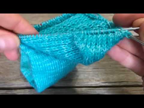 Scatterby Socks TAAT Toe Up Part 4  -  The Gusset Decreases