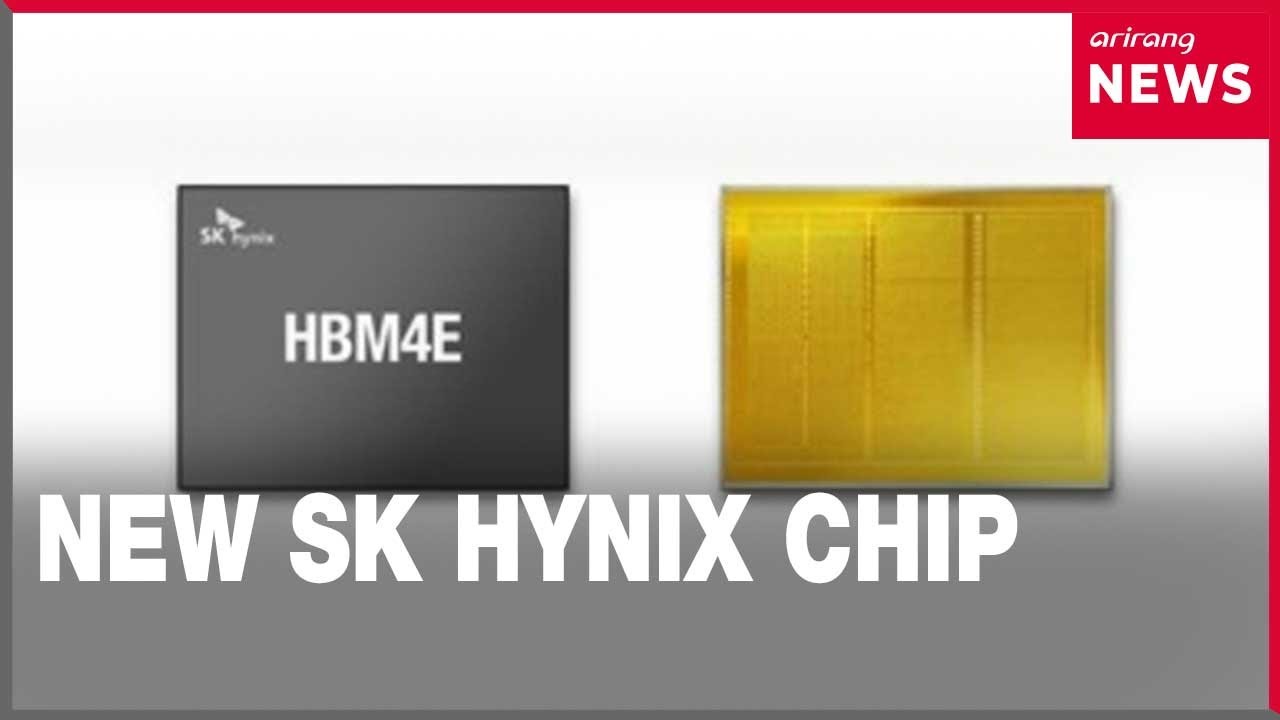 SK hynix supplies major clients with sample of new HBM4E chip