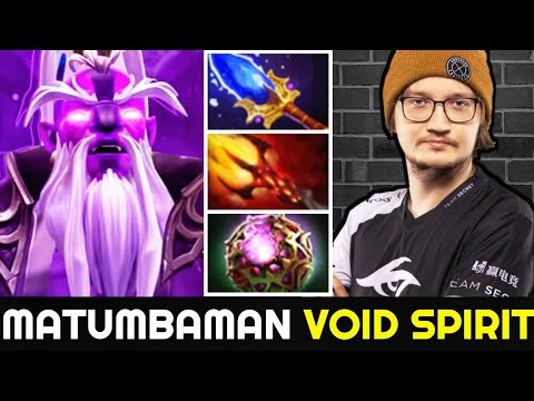MATUMBAMAN Super Annoying Void Spirit with Full Magic Build 7.26 Dota 2