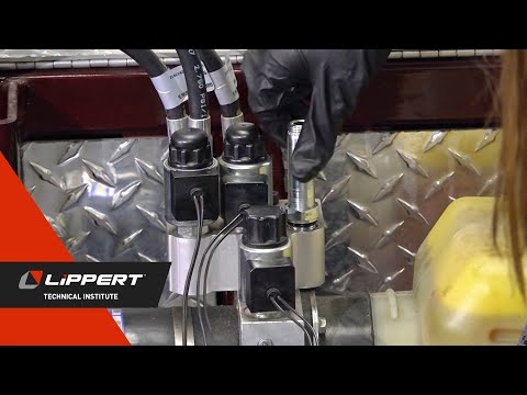 Jack Valve and Coil Inspection and Replacement on a Power Gear Motorized Hydraulic Leveling SystemV1