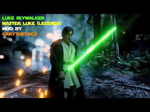 Star Wars Battlefront II | Master Luke Luke Skywalker Skin Mod Review