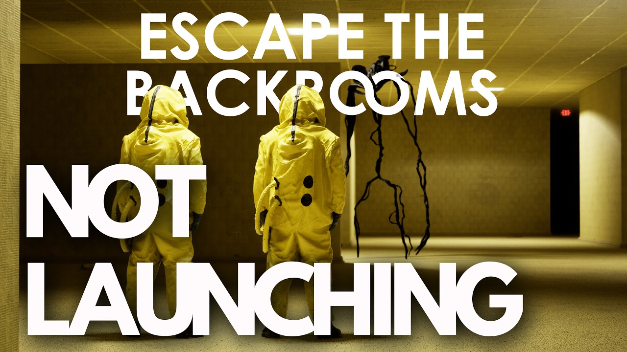 Escape the Backrooms Not Launching/Crashing/Not Loading/Black Screen/Freezing/Lagging Steam PC FIX🎮🔥