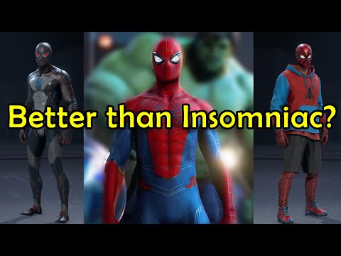 A Brief Look at Spider-Man's Costumes in Marvel's Avengers