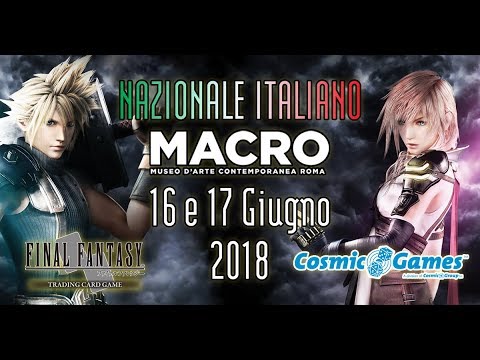 2018 Final Fantasy TCG National Tournament in Rome - Italy