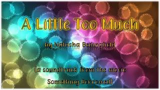 A Little too Much by Natasha Bedingfield | Lyric Video