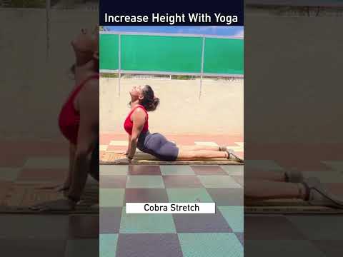 5 Most Effective Yoga Poses to Increase Height /5 Asanas to Increase Height Naturally #shorts #short