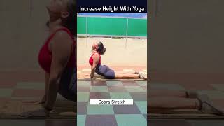 5 Most Effective Yoga Poses to Increase Height /5 Asanas to Increase Height Naturally #shorts #short