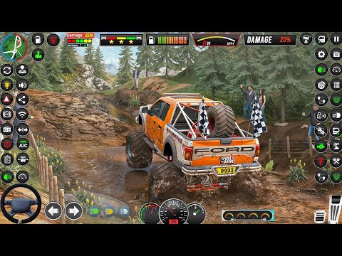 Extreme Off-roading Monster Truck and 4x4 Pickup Truck Driving Simulator - Android Gameplay