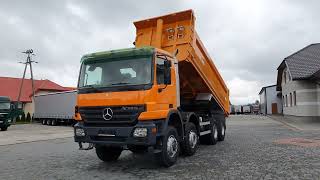 MERCEDES-BENZ ACTROS 4141 8X6 KH KIPPER EPS PERFECT TYRES 90% 2008 kipper vrachtwagen te koop foto 4 MERCEDES-BENZ ACTROS 4141 8X6 KH KIPPER EPS PERFECT TYRES 90% 2008 kipper vrachtwagen foto 4