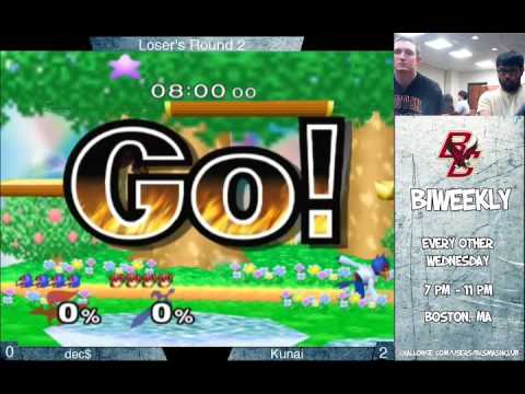 BC Biweekly 5: Loser's Round 2 - dec$ (Falco) vs. Kunai (Marth)