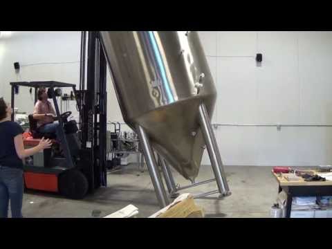 Tank Installation - Groennfell Meadery