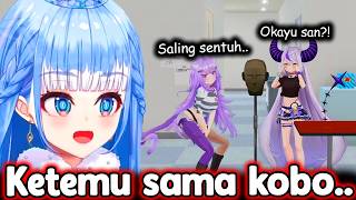 OKAYU Ketemu KOBO Saling Sentuh, Laplus Panik Takut Ke BAN ww..
