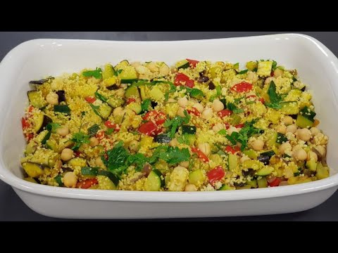 Kus Kus me perime, domate dhe ullinj  nga zonja Vjollca