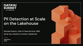 PII Detection at Scale on the Lakehouse