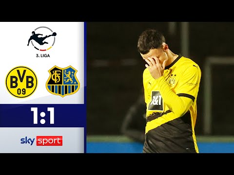 BVB II verspielt Sieg in Unterzahl! | Dortmund II - Saarbrücken | Highlights - 3. Liga 23/24