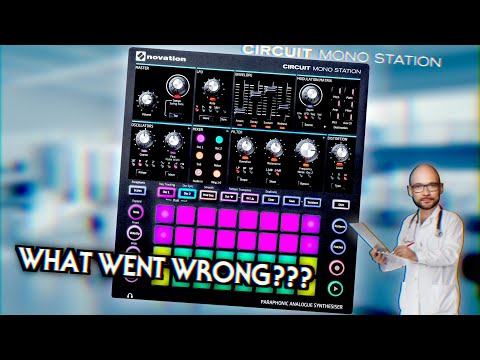 Novation [NOS - New Old Stock] Circuit Mono Station - Paraphonic Analogue Synthesizer 2017 - 2021 - Complete with Box, Manual, Cables, Adaptor image 19