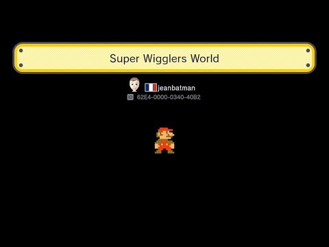 Super Mario Maker - Super Wigglers World