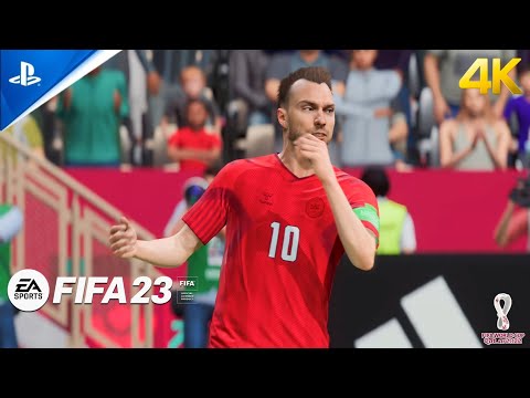 FIFA 23 - Denmark Vs Iran - FIFA World Cup 2022 Round of 16 Match | PS5™ Gameplay [4K 60FPS]