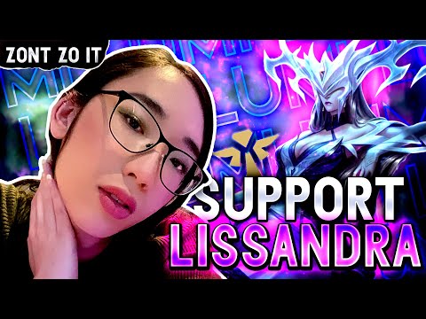 Luminum | ❌❄️ LISSANDRA SUPPORT DOES NOT WORK! | Lissandra FULL Gameplay | ZONT ZO IT
