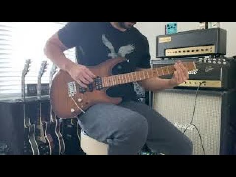 Marshall JCM800-2203-1982 and Suhr Modern Bengal Burst.