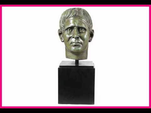 bronze sculpture - Portrait of a man from S.Giovanni Lipioni