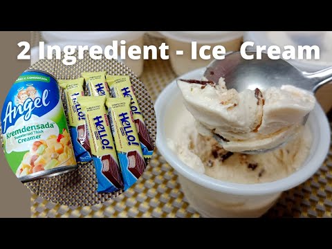 2 Ingredient-Ice Cream | Hello Wafer Ice Cream | Met's Kitchen