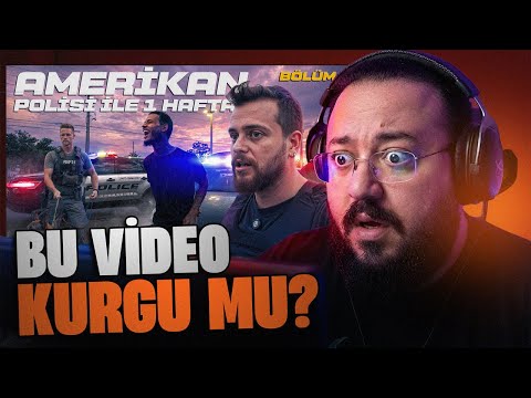 Jahrein Amerika’da Polisle Gece Devriyesine Çıktım! Videosunu İzliyor