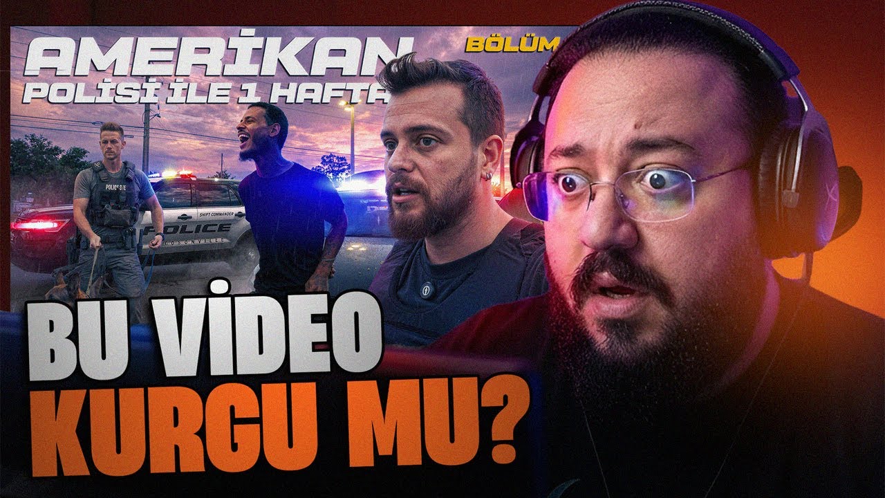 Jahrein Amerika’da Polisle Gece Devriyesine Çıktım! Videosunu İzliyor