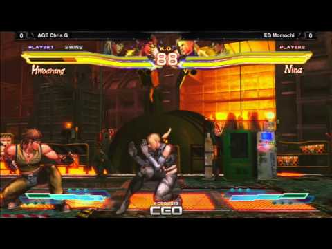 CEO2013: Street Fighter x Tekken - AGE Chris G vs EG Momochi - Winners Bracket