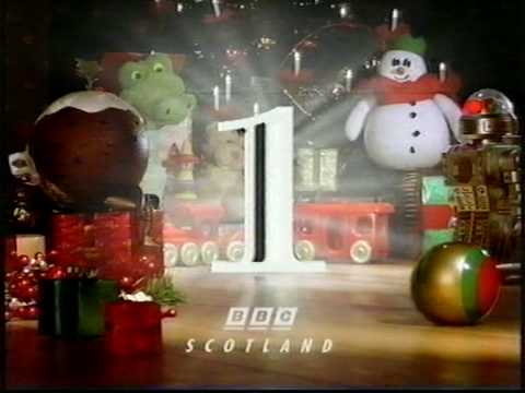 Start of Reporting Scotland  on BBC 1 Scotland - Christmas Eve 1992