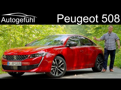 Peugeot 508 GT FULL REVIEW test all-new 2019 sedan Limousine - Autogefühl