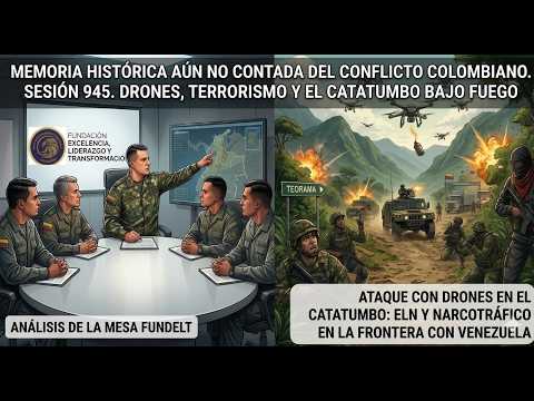 Catatumbo bajo fuego: Drones, terrorismo y la farsa de la paz total de Petro con el Eln en Teorama