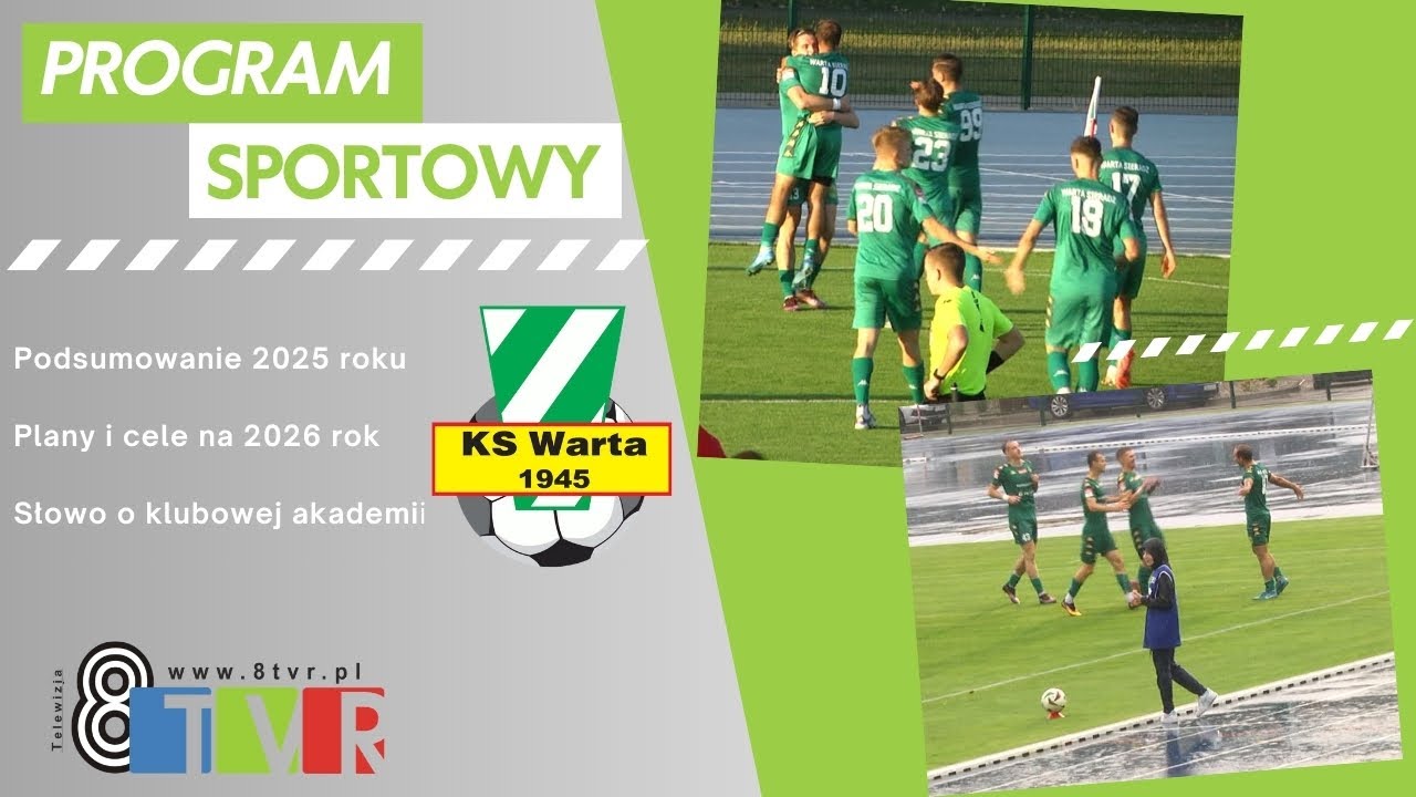 2025 rok najlepszy w historii Warty? Czy Warta Sieradz celuje w awans do II ligi? | PROGRAM SPORTOWY