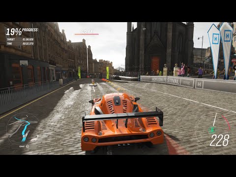 Greendale Super Sprint Rivals Challenge WR (1:56.609) | FH4