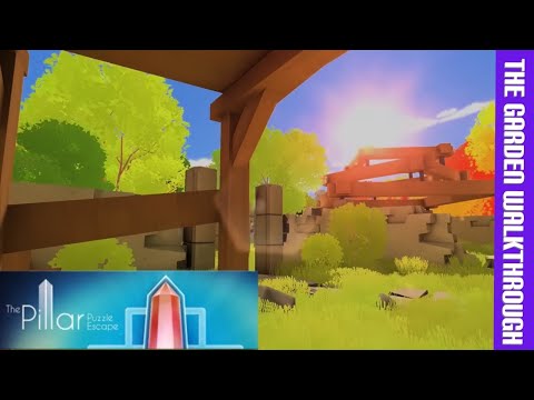 The Pillar: Puzzle Escape | The Garden | Full Walkthrough 70% High Score 🧩