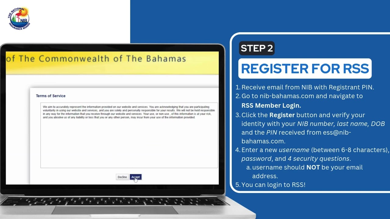 ESS Portal Registration Video