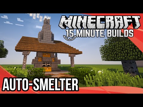 Insane Minecraft Auto-Smelter Build: 15min Madness!