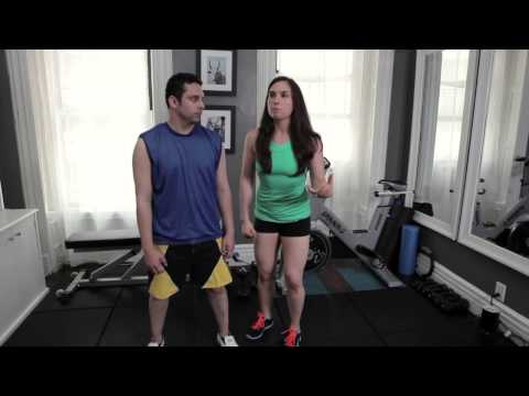 Quick home workout for weight loss. Beginner level.