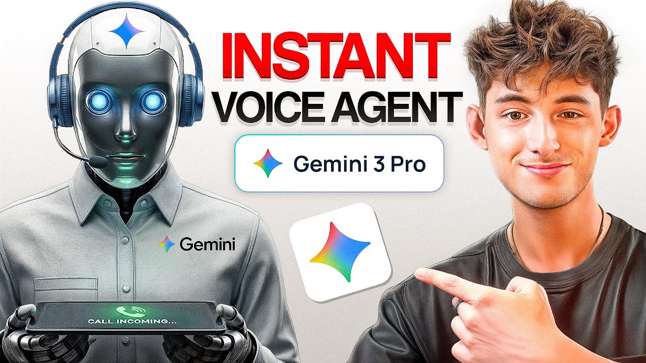 Gemini 3 Pro Instantly Builds Voice AI Agents (This Changes Everything)