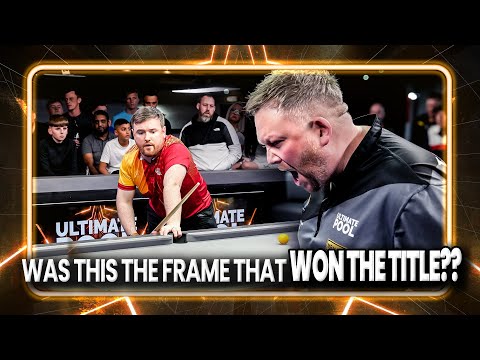 Was this THE FRAME that WON THE TITLE!!?? AN EPIC battle of guile between Dempsey and Waddingham.