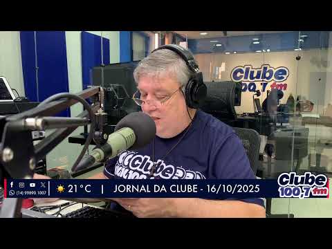 Jornal da Clube - 16/10/2025- Edição da Manhã