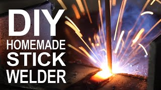 Homemade Stick Welder - From Microwave Parts!