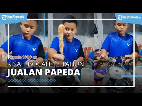 VIRAL Kisah Bocah 12 Tahun di Depok Jualan Papeda karena Ingin Beli HP Baru