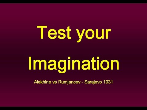 Alexander Alekhine vs Rumjancev - Sarajevo 1931