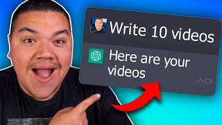 Using ChatGPT to write my YouTube Videos in Minutes - 3 Months' worth of content!